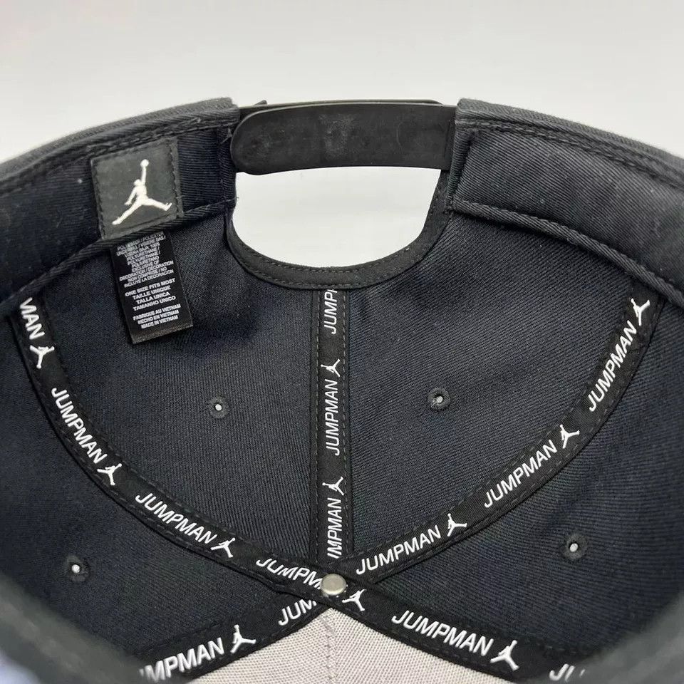 Jordan Brand Air Jordan J11 Hat Men Black Jumpman Snap Back Cap Size ONE SIZE - 5 Thumbnail
