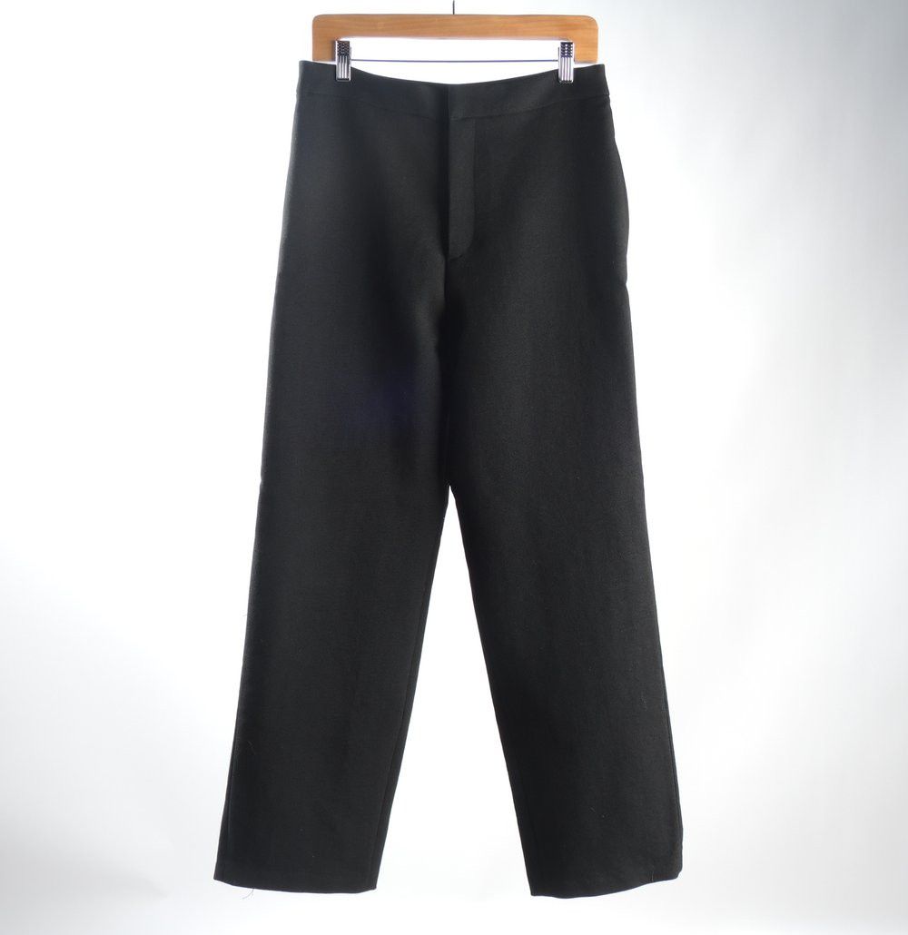 image of Jacquemus O1Smst1Ft0524 Wool Trousers In Black, Women's (Size 30)