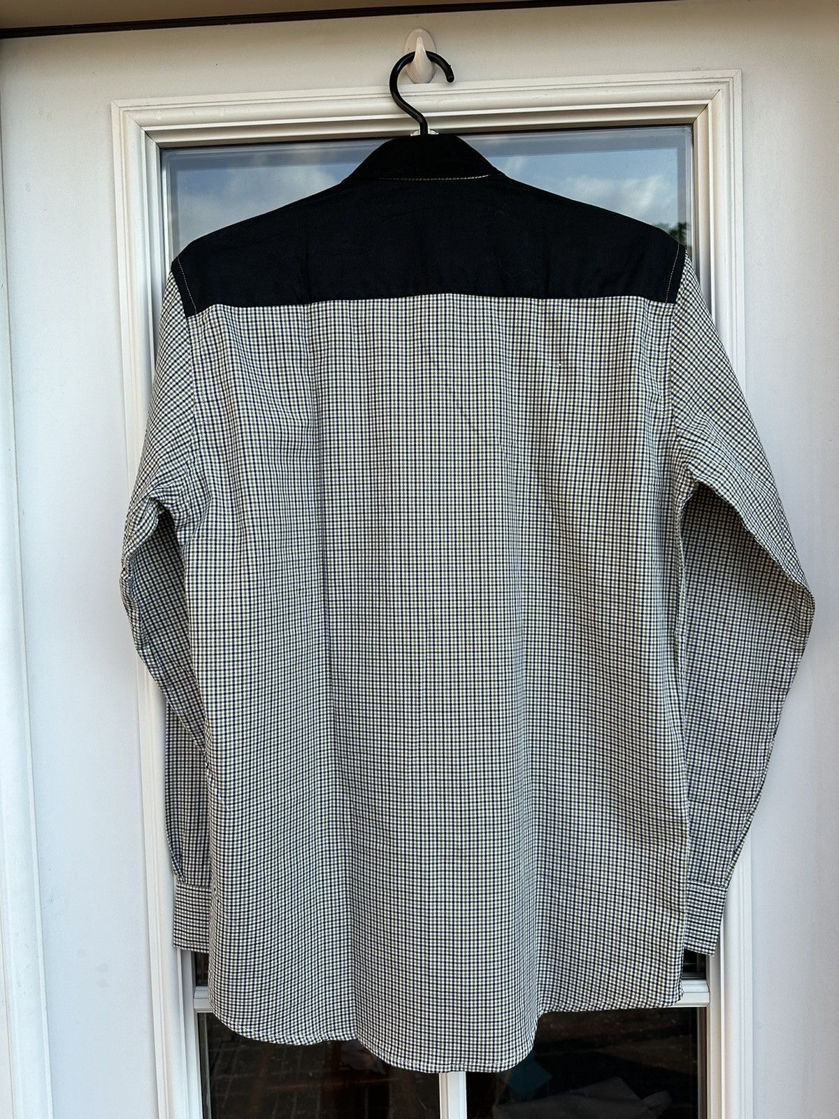Dolce & Gabbana Dolce & Gabbana checkered two tone premium shirt Size US M / EU 48-50 / 2 - 8 Thumbnail