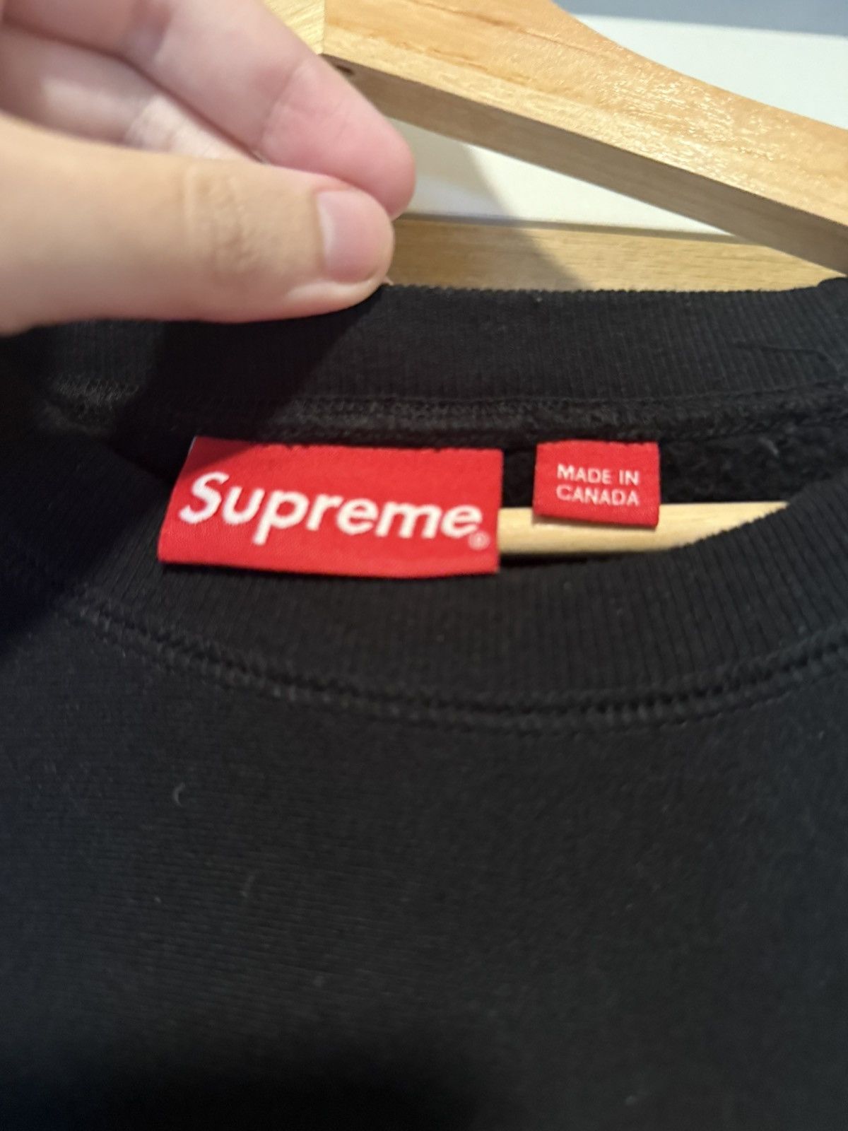 Supreme Supreme Box Logo sz L Black on Black Size US L / EU 52-54 / 3 - 3 Thumbnail