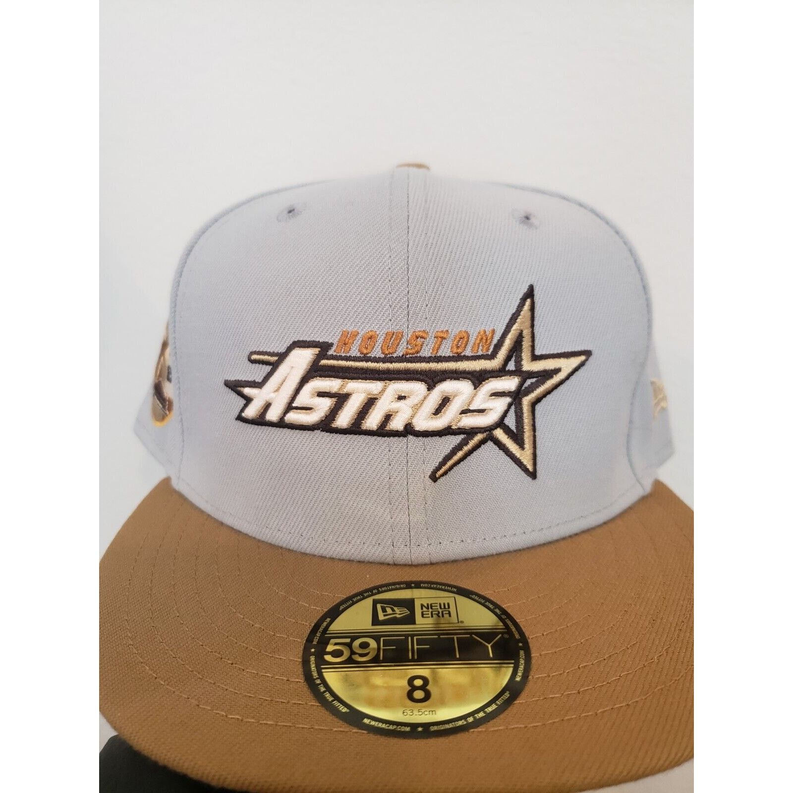 New Era Houston Astros Hat 35 Great Years 5950 Size 8 Gold New Era Size ONE SIZE - 1 Thumbnail