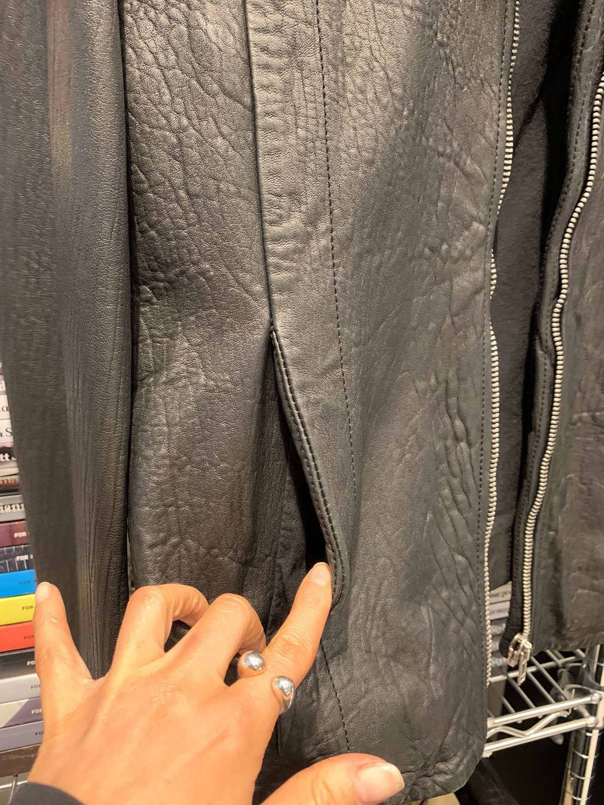 Rick Owens Rick Owens Black Leather Jacket Size US S / EU 44-46 / 1 - 7 Thumbnail
