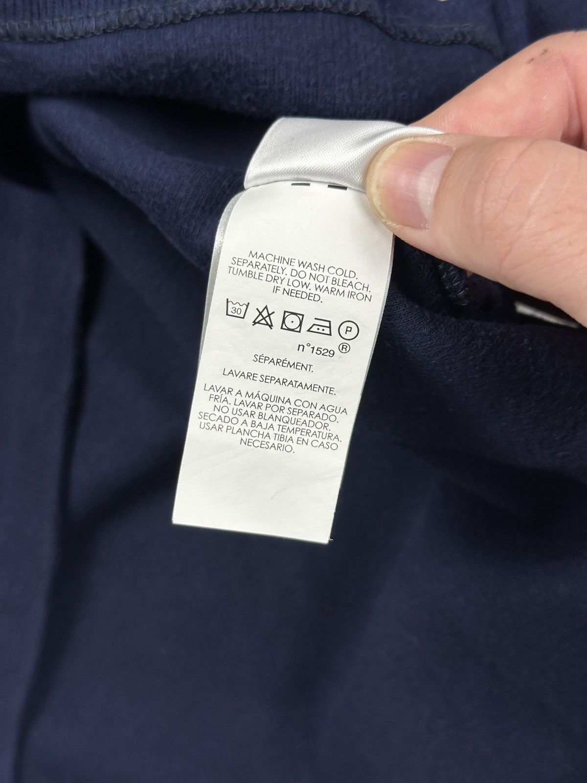 Polo Ralph Lauren Polo Ralph Lauren Quarter Zip Sweatshirt Navy Red Pony y2k Size US S / EU 44-46 / 1 - 10 Thumbnail