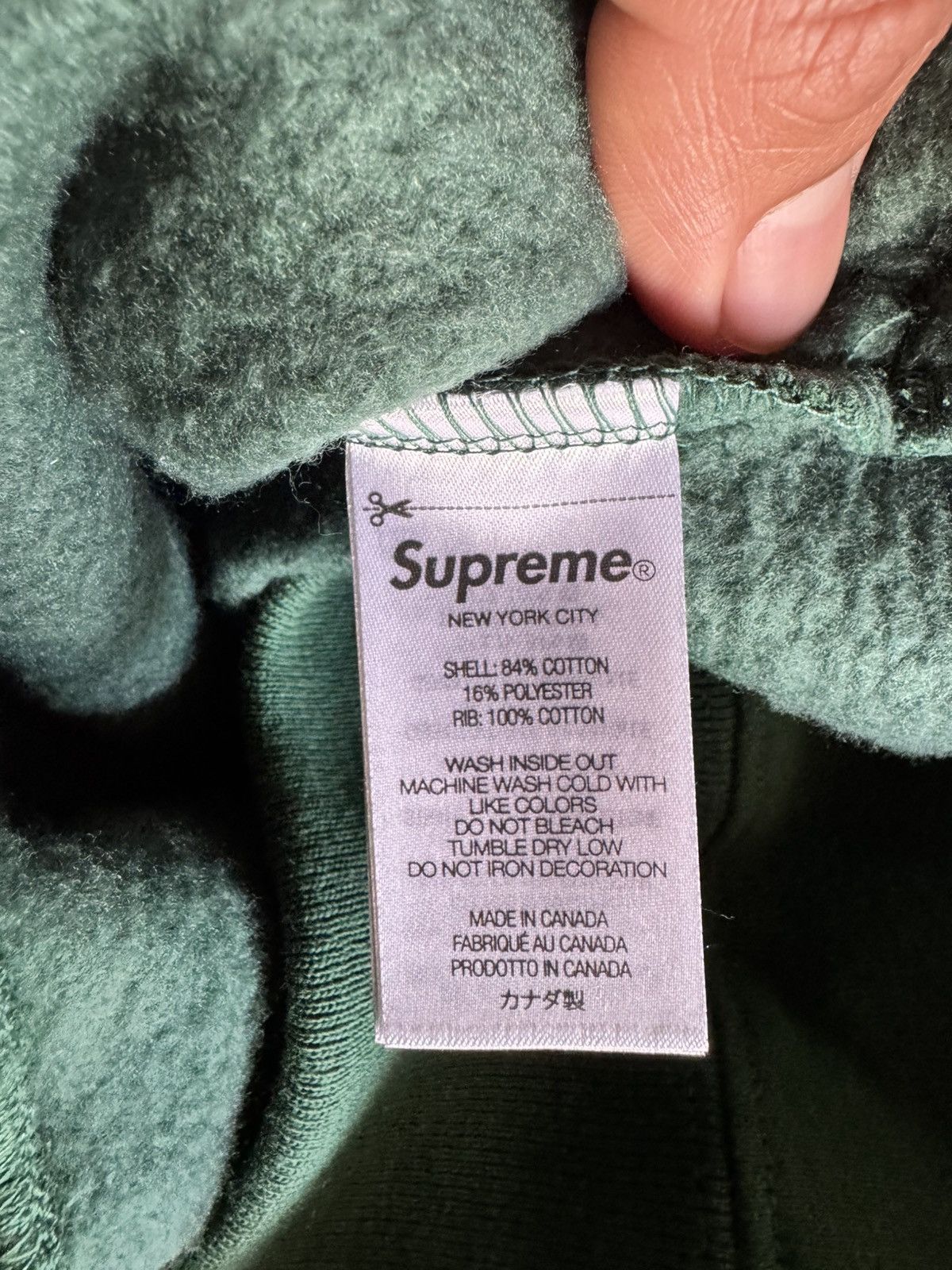 Supreme Supreme Milan Shop Flag Half Zip Pullover Size US S / EU 44-46 / 1 - 4 Thumbnail
