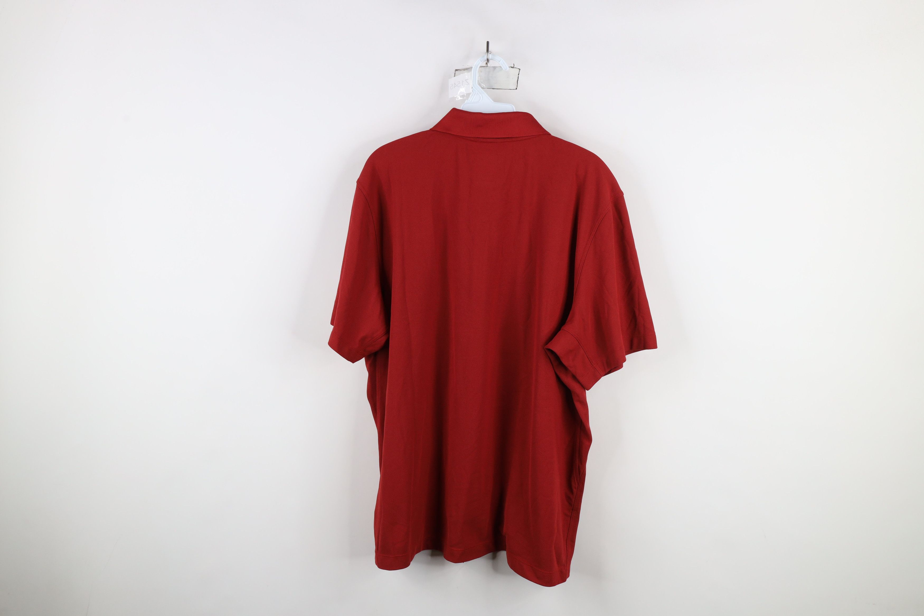 The North Face × Vintage Vintage The North Face Half Zip Collared Polo Shirt Red Size US XL / EU 56 / 4 - 11 Thumbnail
