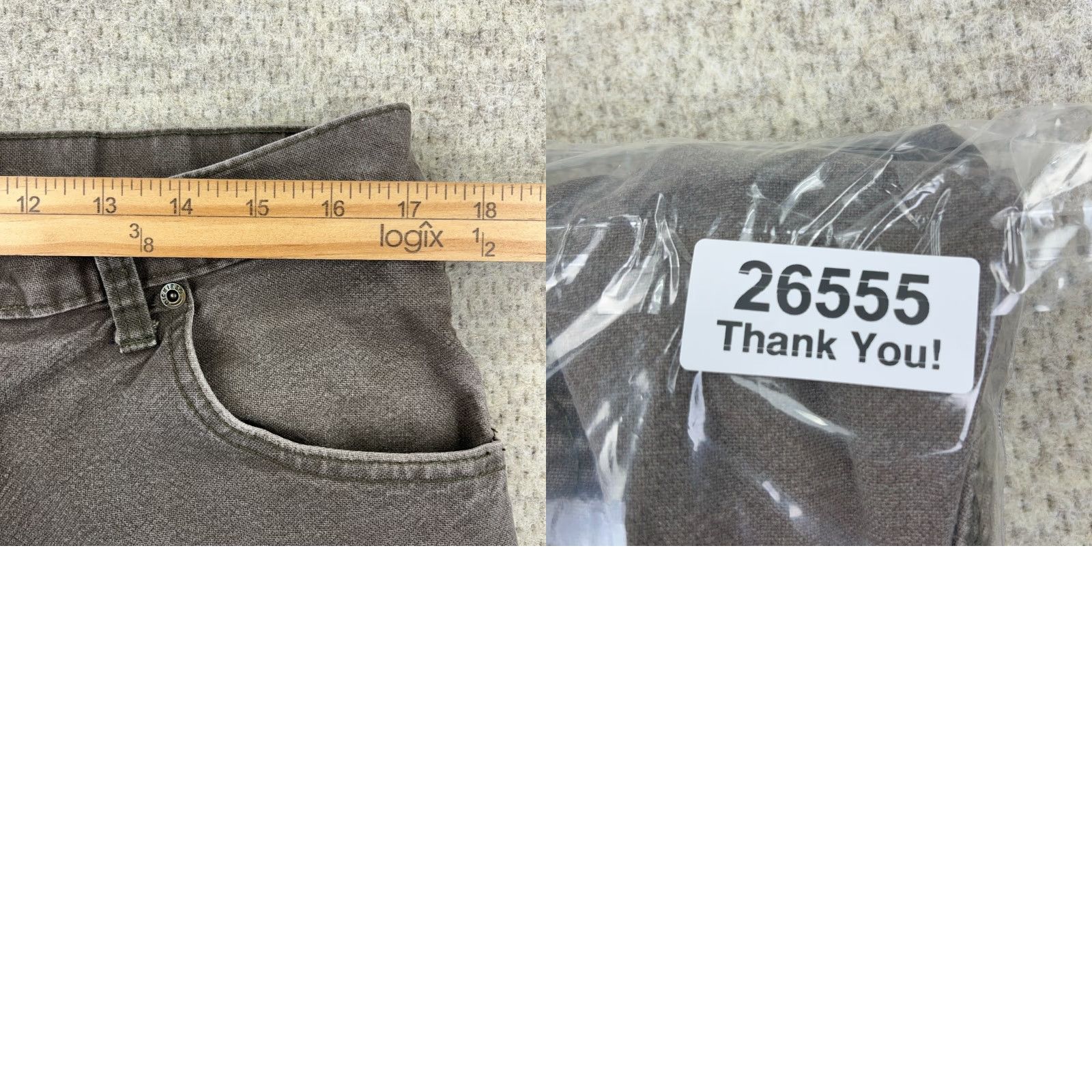 Dickies VINTAGE Dickies Carpenter Pants Men 36x30 Brown Canvas Workwear 5-Pocket Relaxed Straight Size US 36 / EU 52 - 9 Thumbnail
