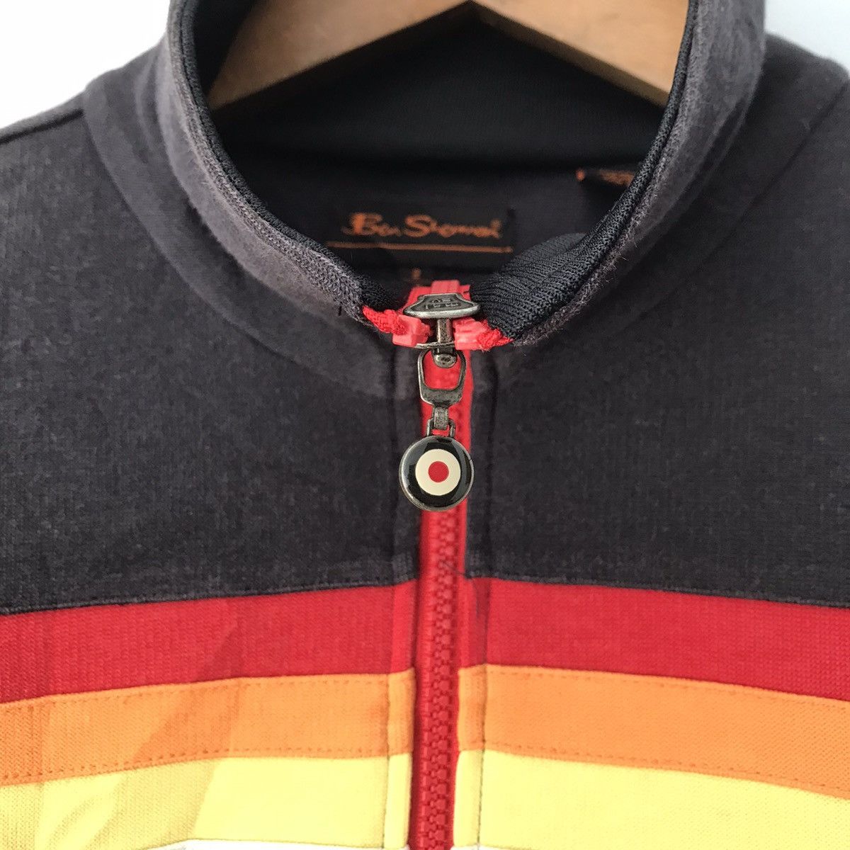 Ben Sherman × Vintage Vintage Ben Sherman Retro Track Tracktop Jacket Oasis noel Size US M / EU 48-50 / 2 - 4 Thumbnail