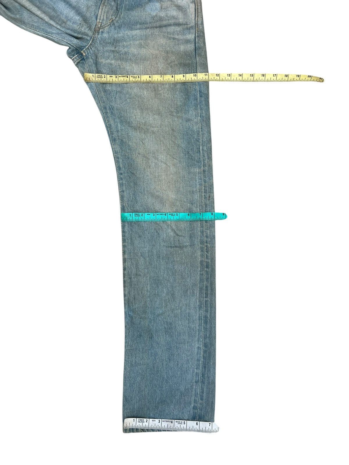 Edwin Edwin 503ST Blue Standard Dirty Mud Denim Selvedge Jeans Size US 29 - 5 Thumbnail