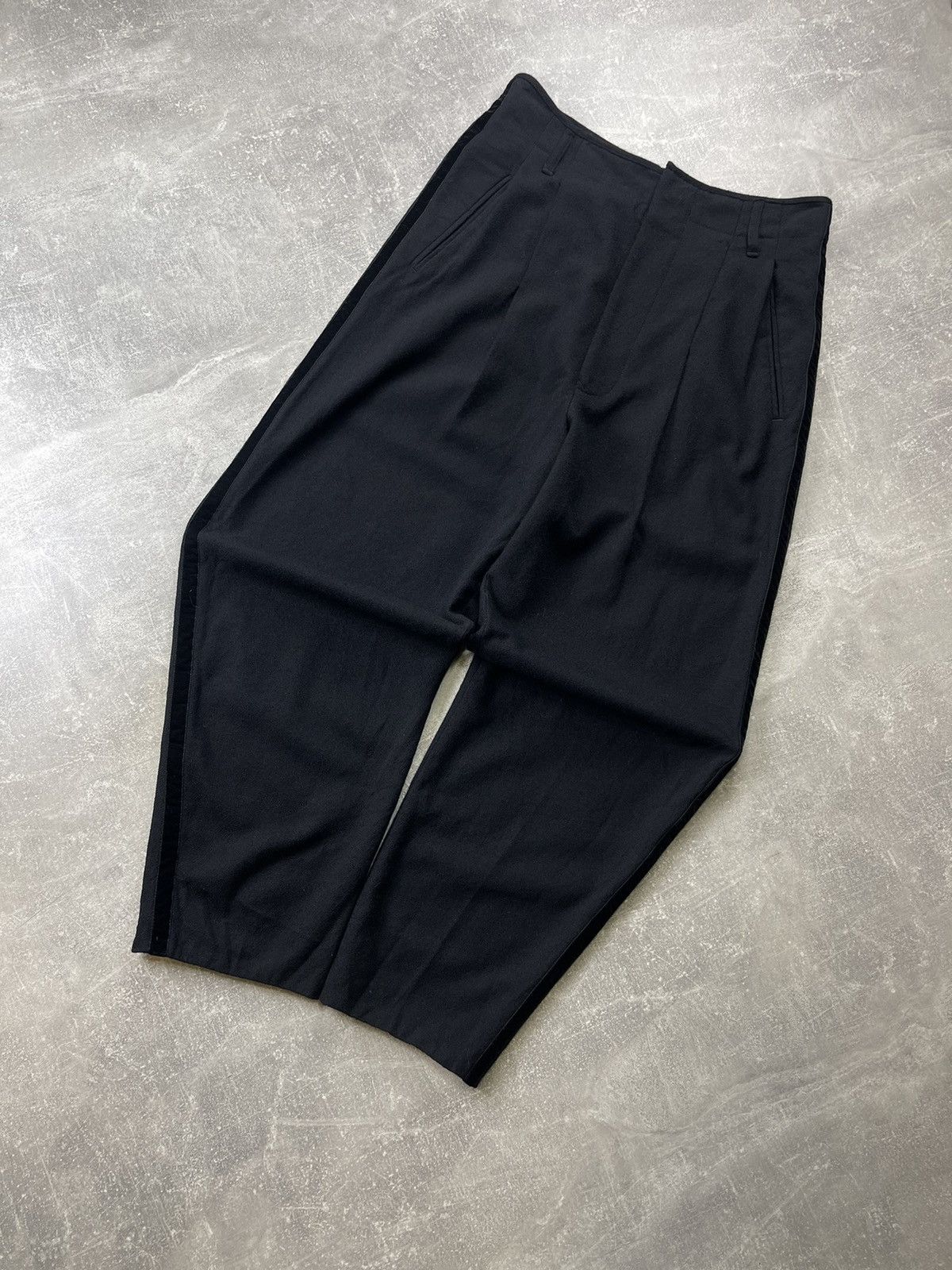 Jean Paul Gaultier Jean Paul Gaultier Homme Avant Garde Wool Tapered Pants Size US 30 / EU 46 - 1 Thumbnail