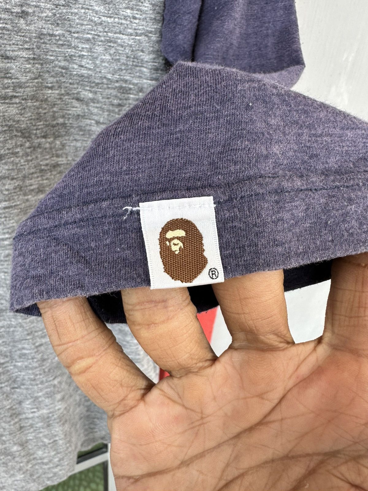 Bape Vintage Bape University Raglan Tee Size US L / EU 52-54 / 3 - 6 Thumbnail