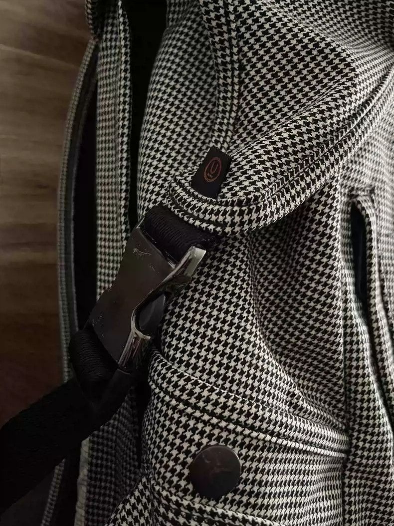 Undercover Undercover 07AW earmuff Thousand-bird check backpack-2505 Size ONE SIZE - 6 Thumbnail