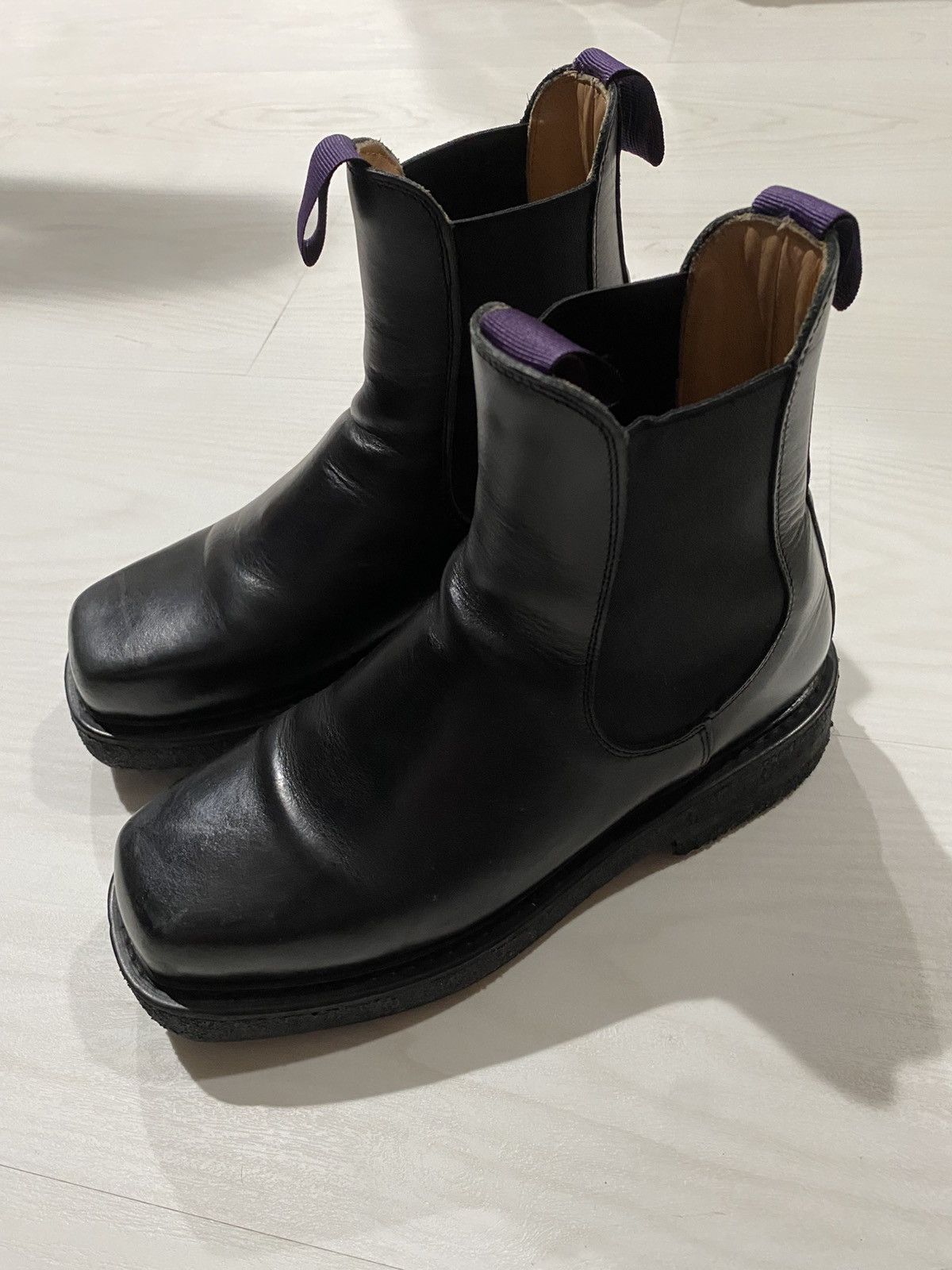Eytys Eytys Ortega II Black Leather Boots Size US 8 / EU 41 - 6 Thumbnail