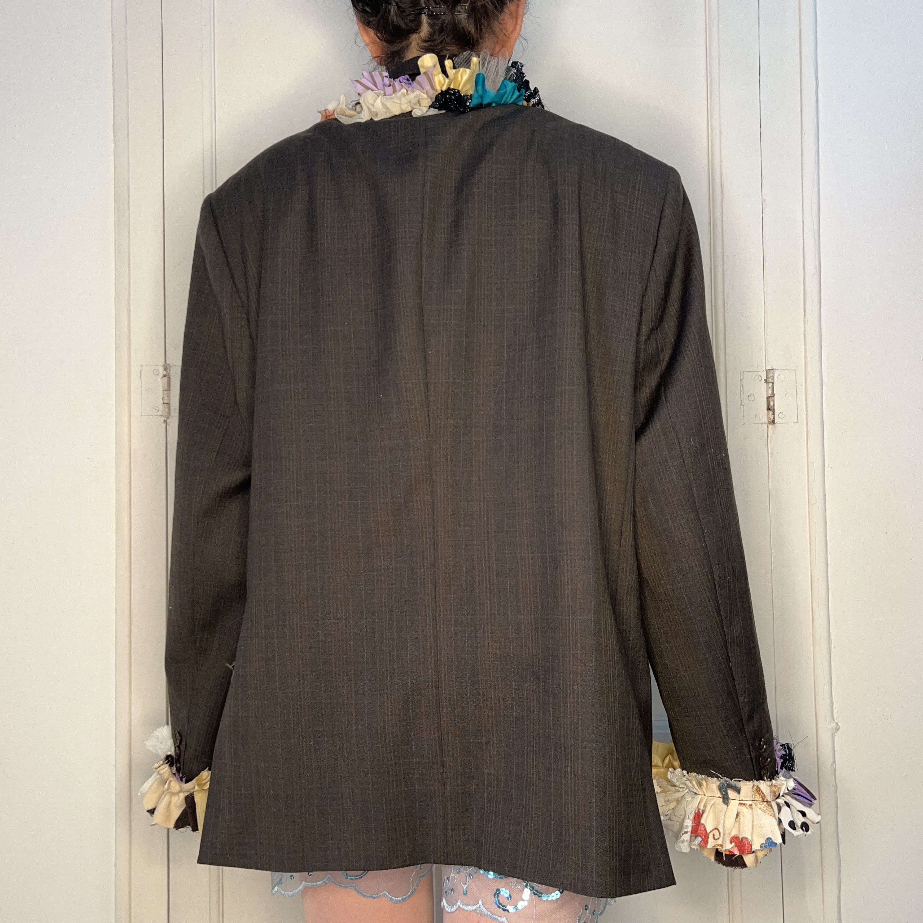 Custommade Hand Painted 90s Nostalgia Toy Art Blazer Size 4XL / US 24-26 - 7 Thumbnail