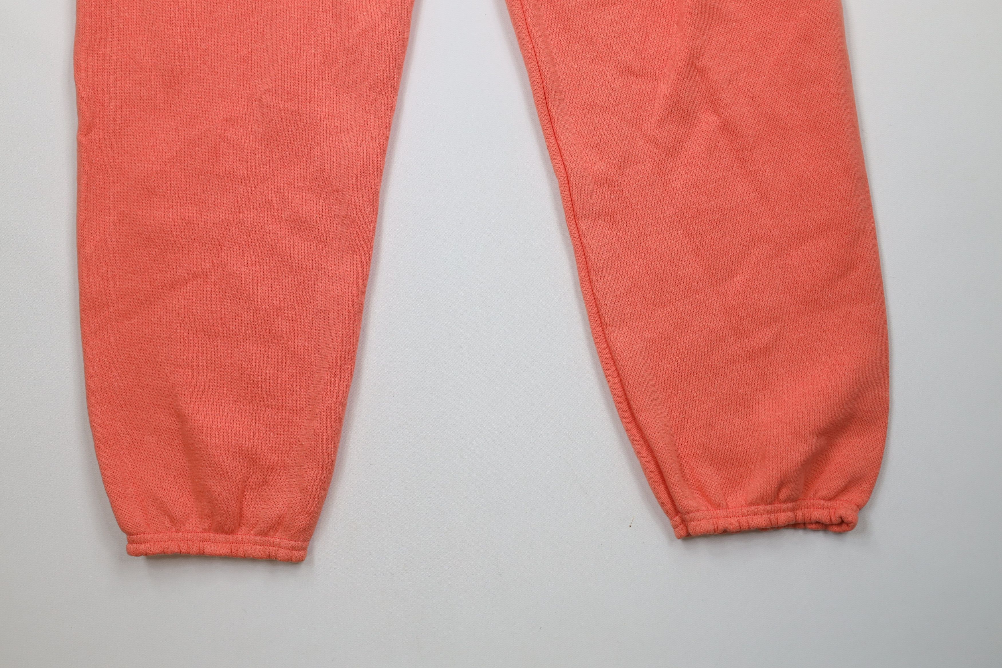 Vintage Deadstock Vintage 90s Streetwear Sweatpants Joggers Salmon Size 30" / US 8 / IT 44 - 4 Thumbnail