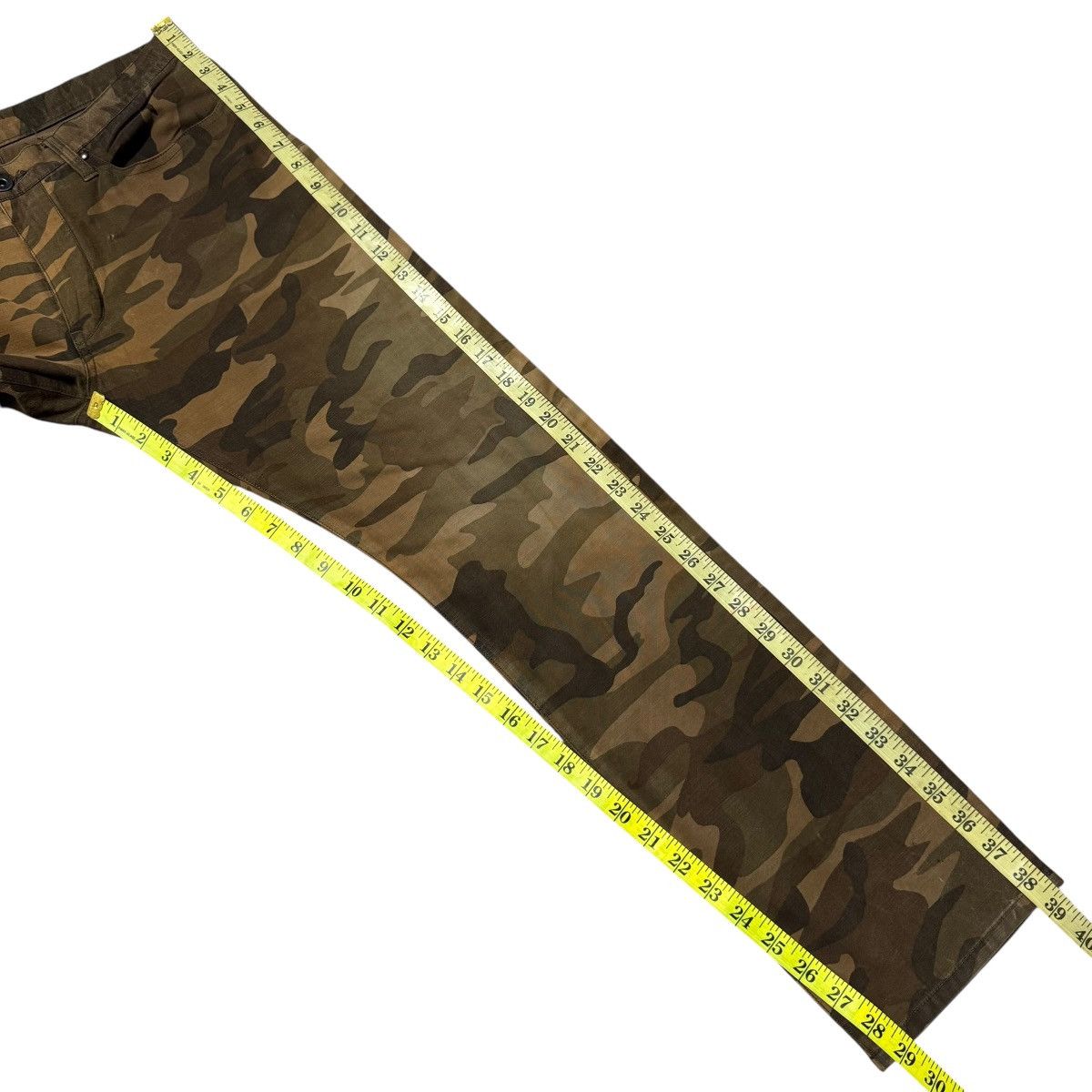 Tornado Mart Tornado Mart Military Camo Skinny Jeans Size US 30 / EU 46 - 17 Thumbnail