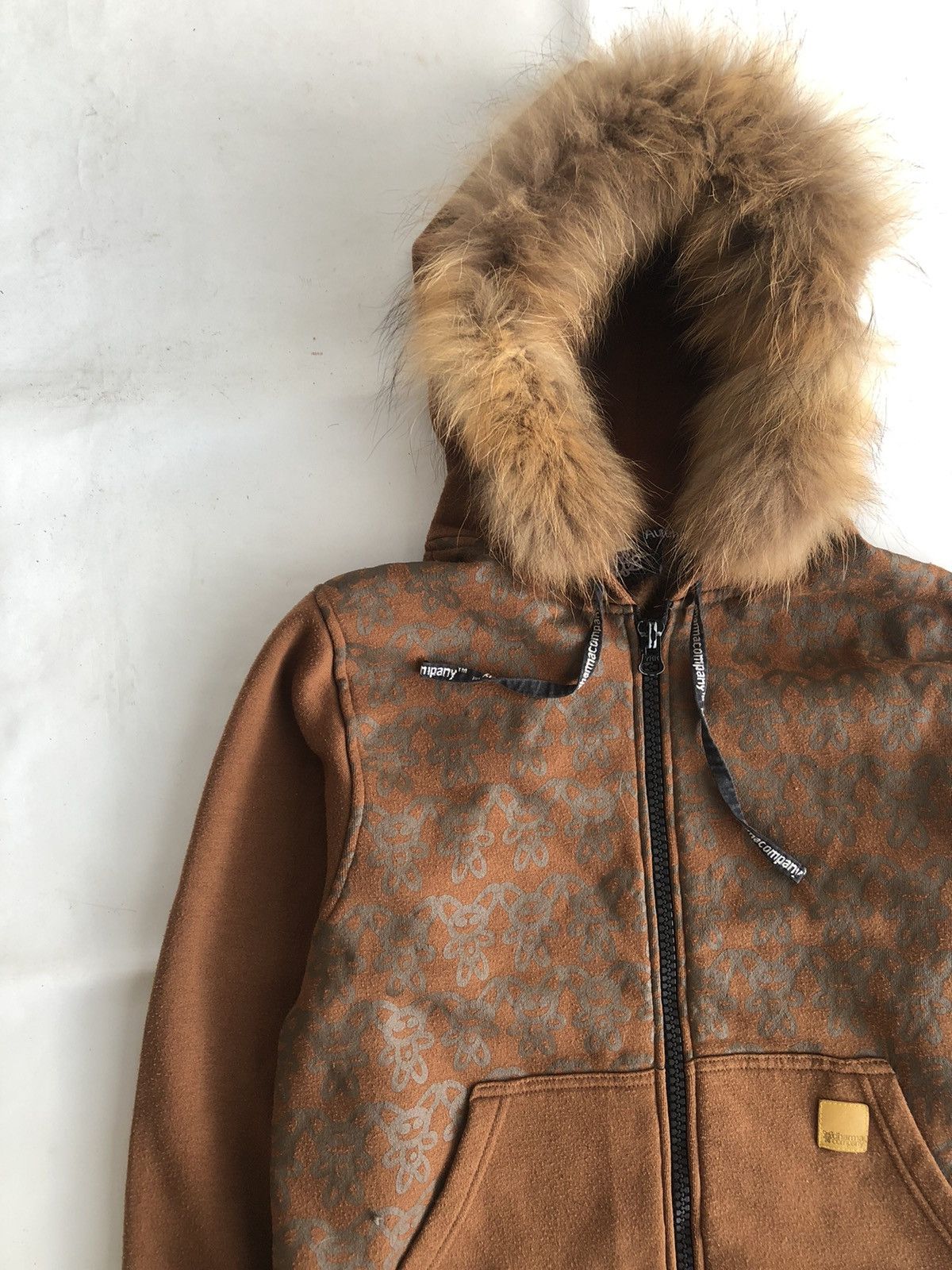 If Six Was Nine × Japanese Brand × Le Grande Bleu (L.G.B.) Japanese Poem Fur Hoodie ifsixwasnine lgb style Size US M / EU 48-50 / 2 - 5 Thumbnail