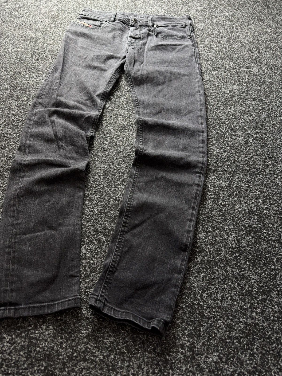 Diesel 00s Diesel Sleenker Black Jeans Slim Skinny Stretch Denim Size US 29 - 2 Thumbnail