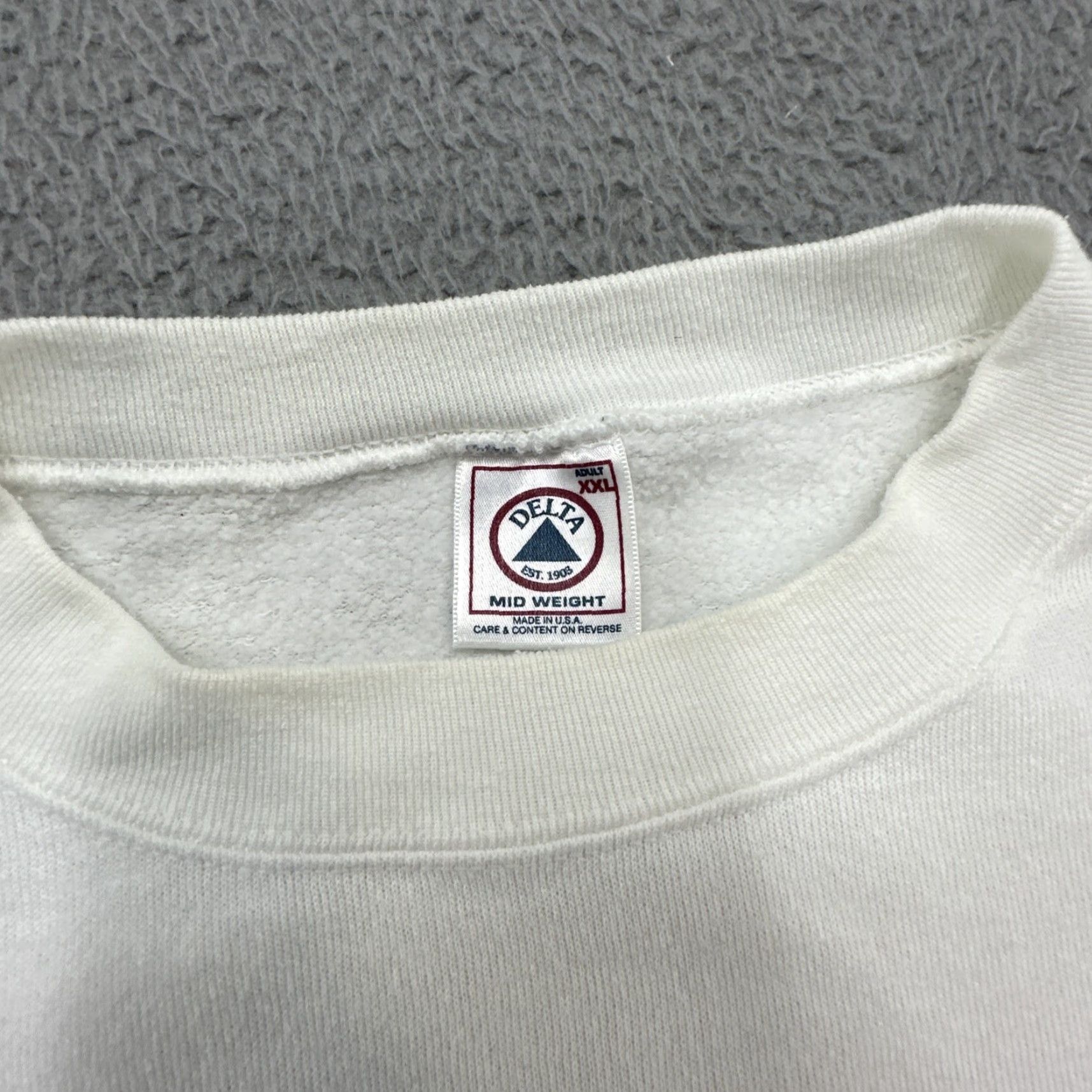 Vintage VINTAGE 1990s High Cotton Sweatshirt Treat Me No Differently Than The Pope Men XXL White Cotton Graphic Tee Size US XXL / EU 58 / 5 - 7 Thumbnail