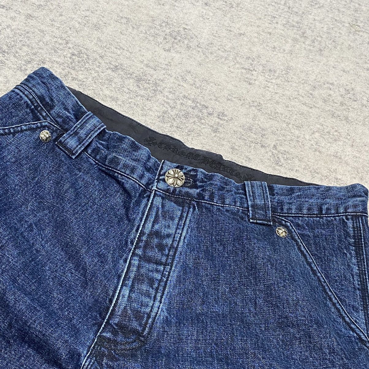 Chrome Hearts Chrome Hearts Carpenter Indigo shorts denim blue Size US 34 / EU 50 - 3 Thumbnail