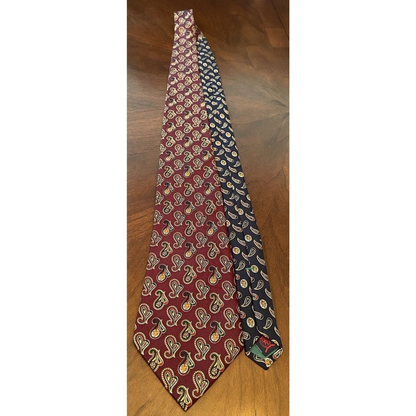 Tommy Hilfiger Tommy Hilfiger 100% Italian Silk Men’s Neck Tie Made In Usa Size ONE SIZE - 4 Thumbnail