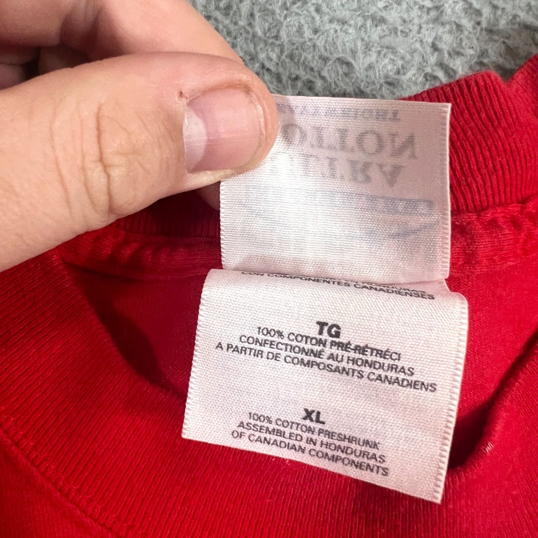 Gildan VINTAGE Mark McGwire Shirt Mens XL Red 90s Baseball Size US XL / EU 56 / 4 - 5 Thumbnail