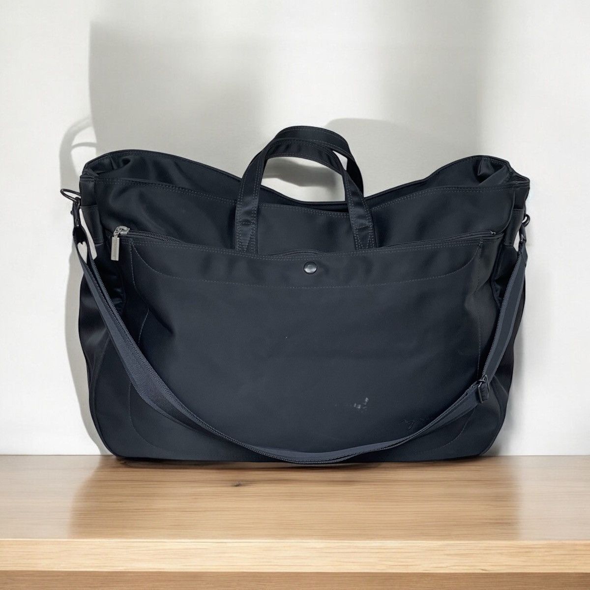 Japanese Brand × Yohji Yamamoto Y’Saccs Big Black Nylon Travel Bags Size ONE SIZE - 2 Thumbnail