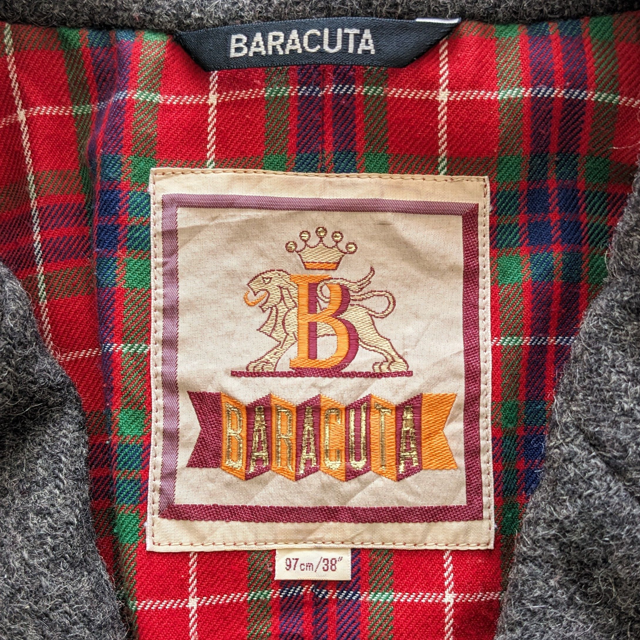 Baracuta Vintage BARACUTA Designer Brand Winter Style Jacket Size US M / EU 48-50 / 2 - 7 Thumbnail