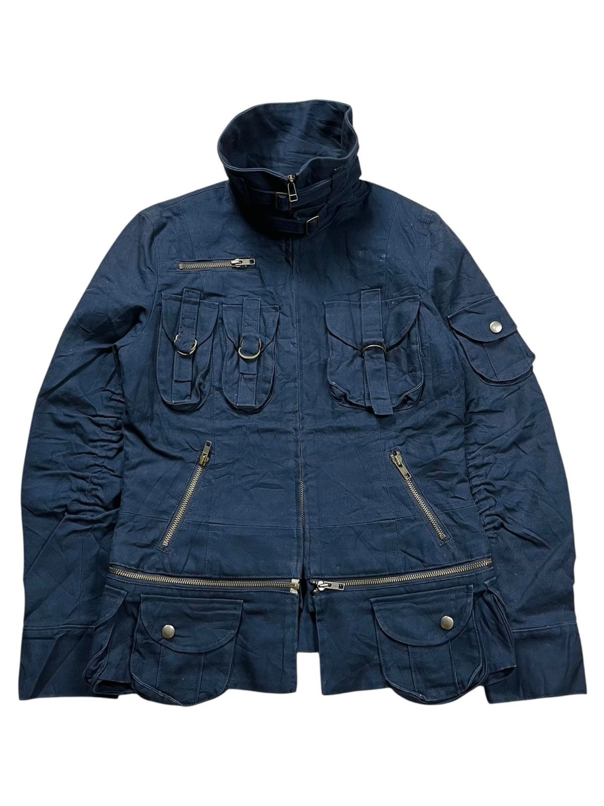 BUFFALO BOBS 2000s La Tenda Milano - Small Part Cargo Jacket Size US M / EU 48-50 / 2 - 4 Thumbnail