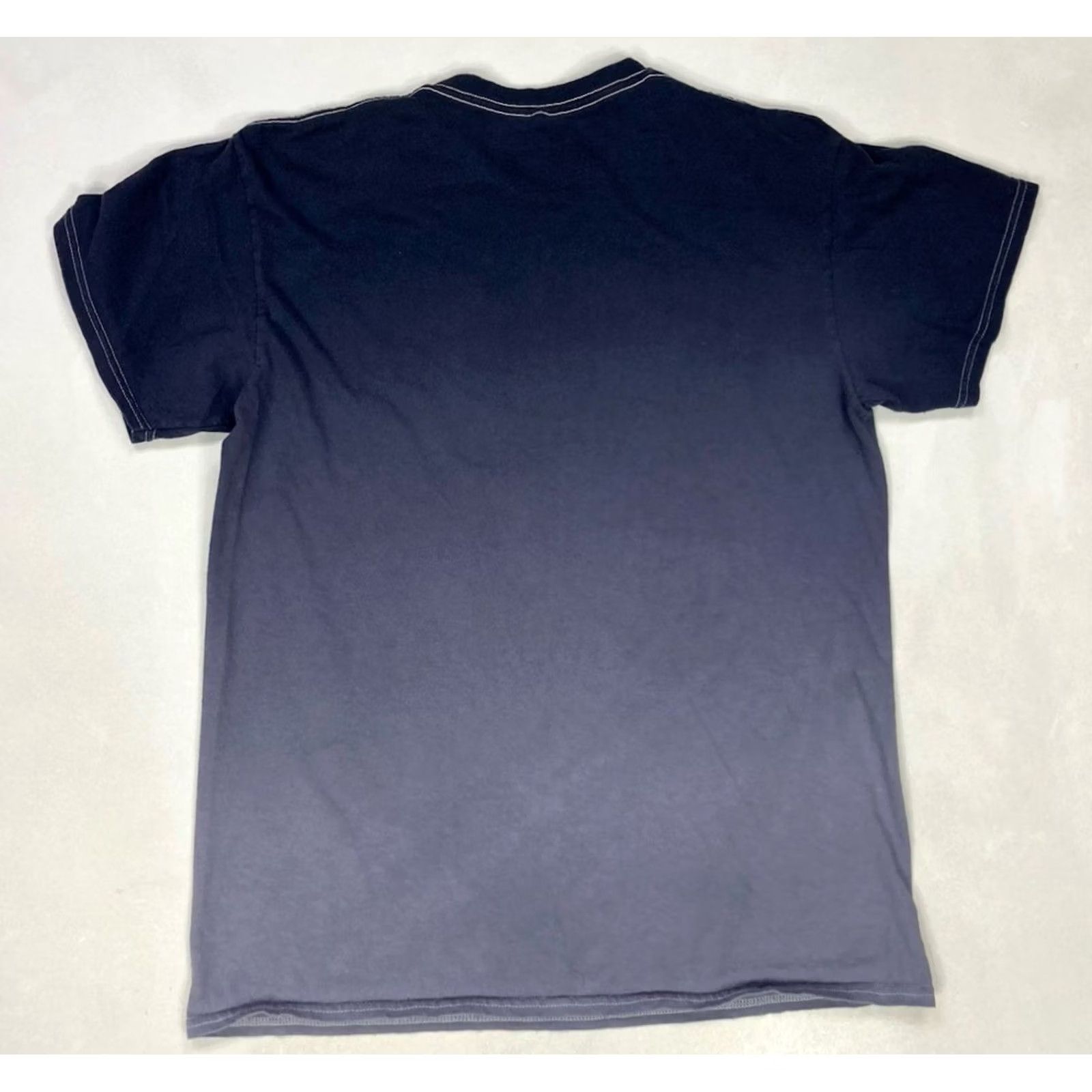Vintage Ghost Face The Icon Of Halloween Graphic T-shirt Women Medium Blue Gradient T-Shirt Ghost Face Womens Size M / US 6-8 / IT 42-44 - 3 Thumbnail