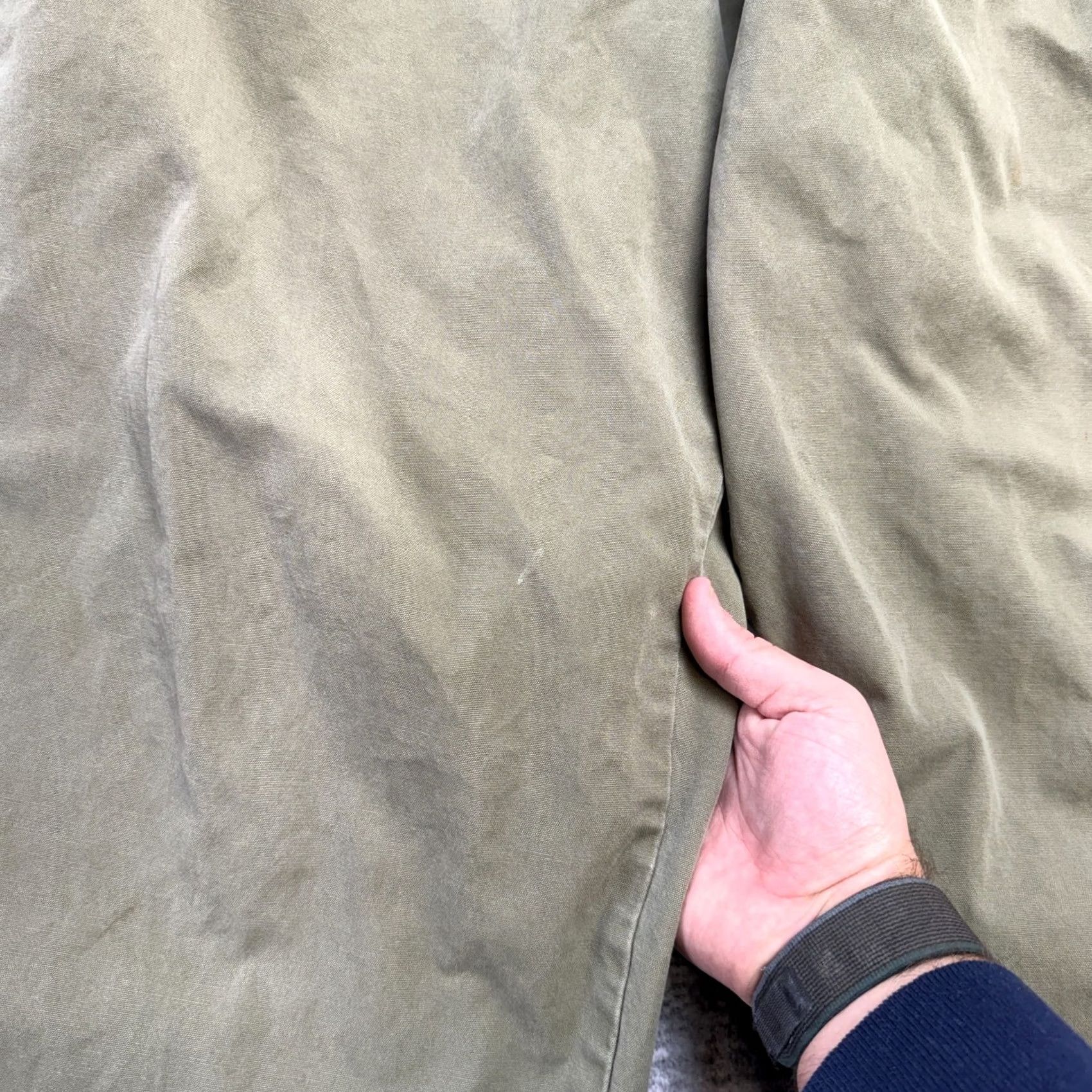 Gap VINTAGE GAP Pants Mens 36x30 (34x29) Green Khaki Pleated Field Trousers Military 90s Size US 36 / EU 52 - 4 Thumbnail