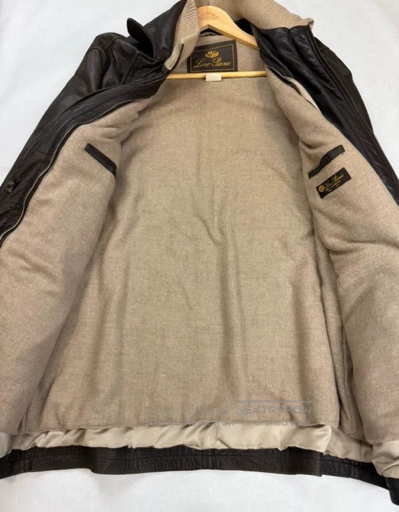 Loro Piana Loro Piana Luxurious Leather Jacket Size US M / EU 48-50 / 2 - 7 Thumbnail