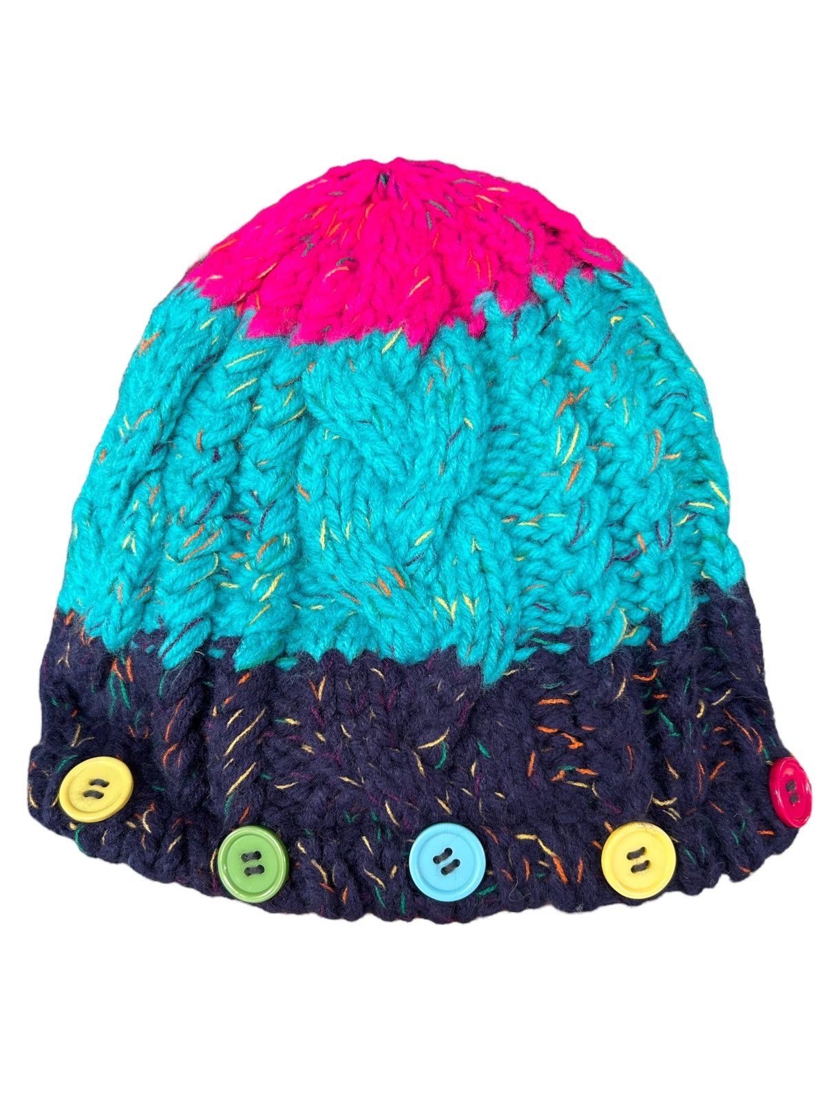 Kapital Crochet Knitted Handmade Japanese Style Beanie Hats Size ONE SIZE - 1 Thumbnail