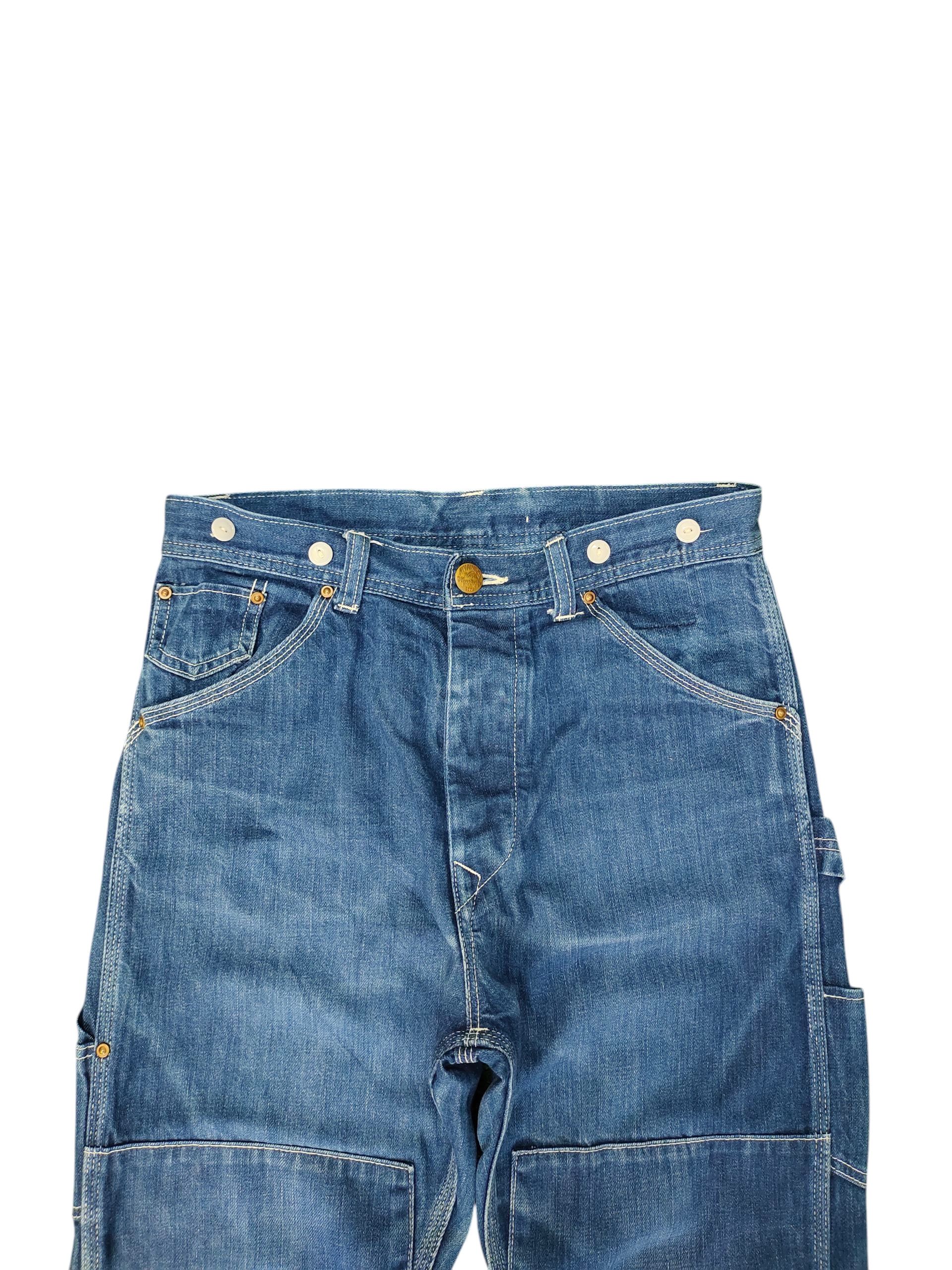 Hysteric Glamour × Undercover Rna Japan Double Knee Carpenter Denim Pants Orslow Style Size US 30 / EU 46 - 2 Thumbnail