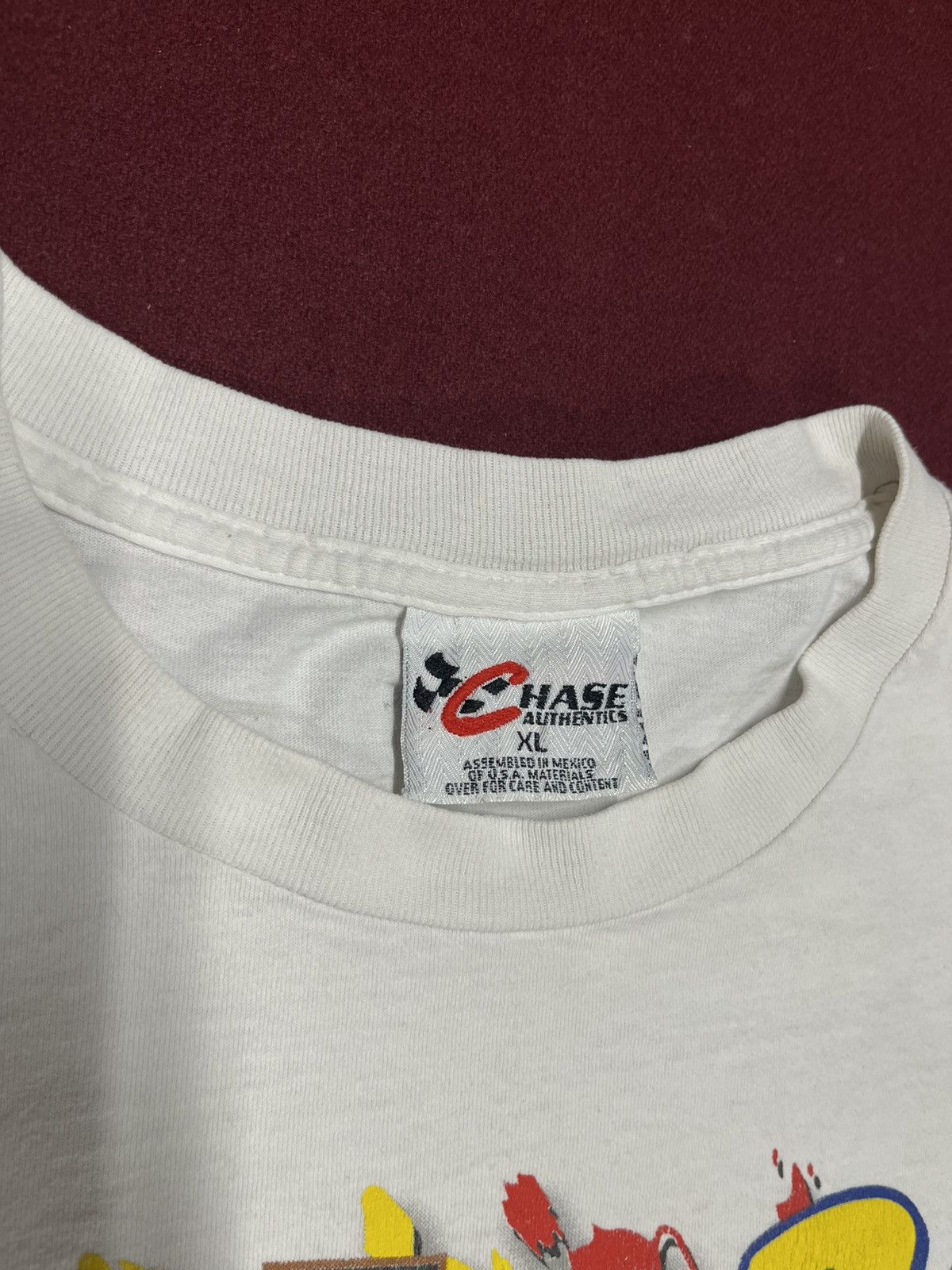 Vintage 1996 Chase Nascar Racing T Shirt Size US XL / EU 56 / 4 - 4 Thumbnail