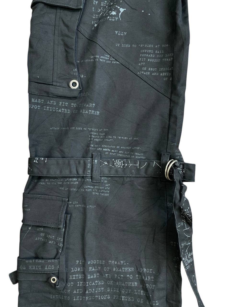 Japanese Brand Y2K H.Anachy Punk Bondage Pants Size US 34 / EU 50 - 9 Thumbnail
