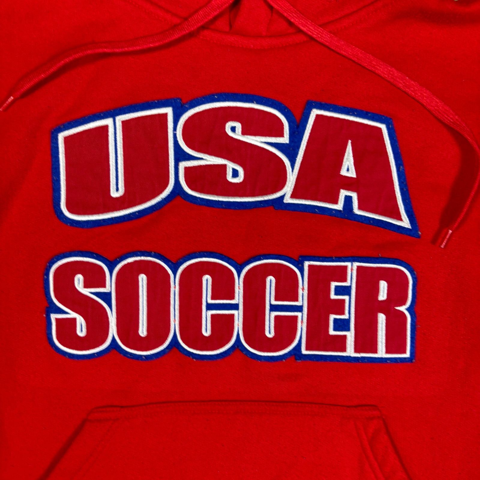 Vintage vintage 90s Team USA soccer hoodie M streetwear sportswear Size US M / EU 48-50 / 2 - 3 Thumbnail