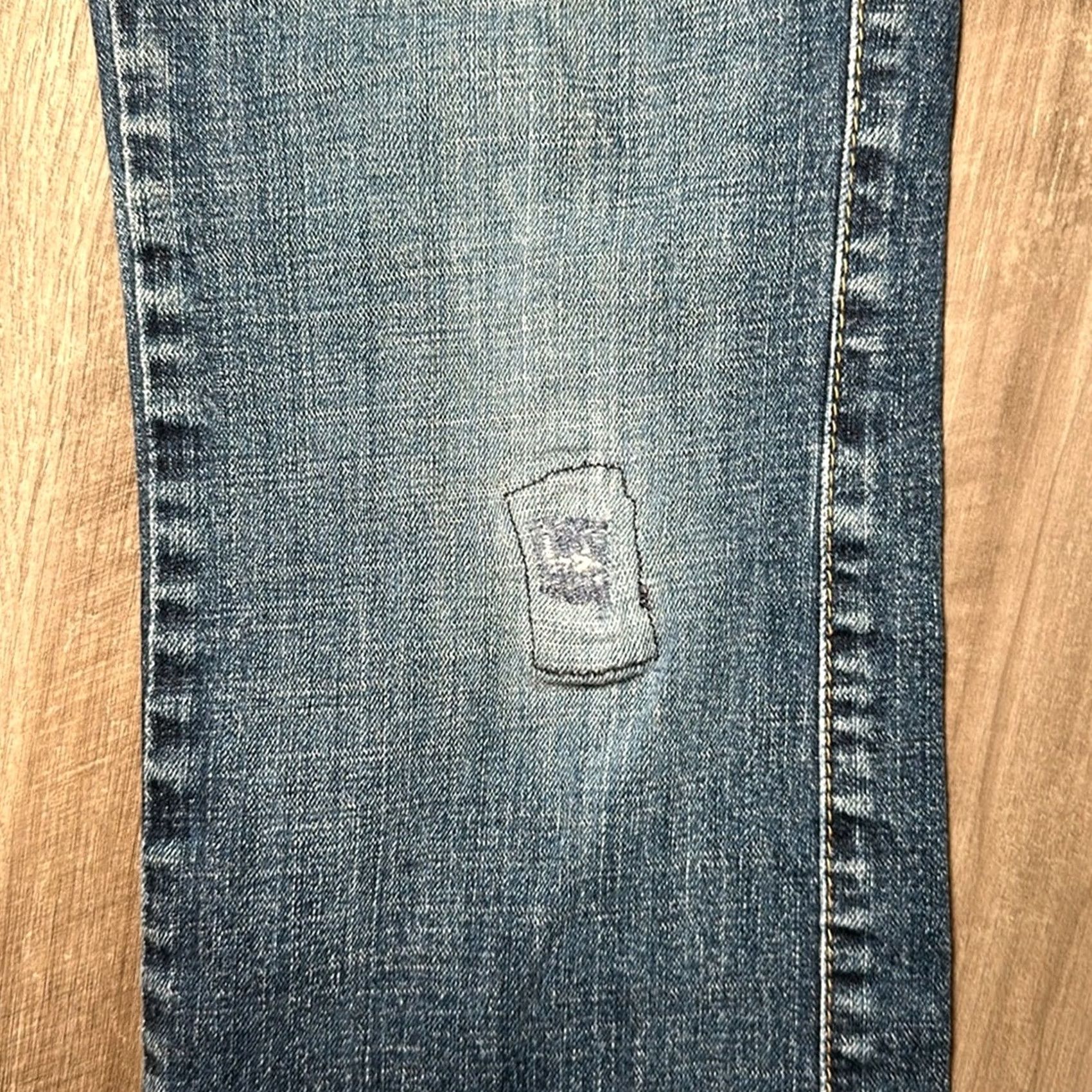Wrangler Wrangler Aura Blue Boot Cut Jeans - Women 30 Regular Size 30, Bootcut, 32 Inseam, 40.5 Length, 8 Leg Opening, 10 Rise, 11.5 Thigh, MS10698 Size 30" / US 8 / IT 44 - 5 Thumbnail