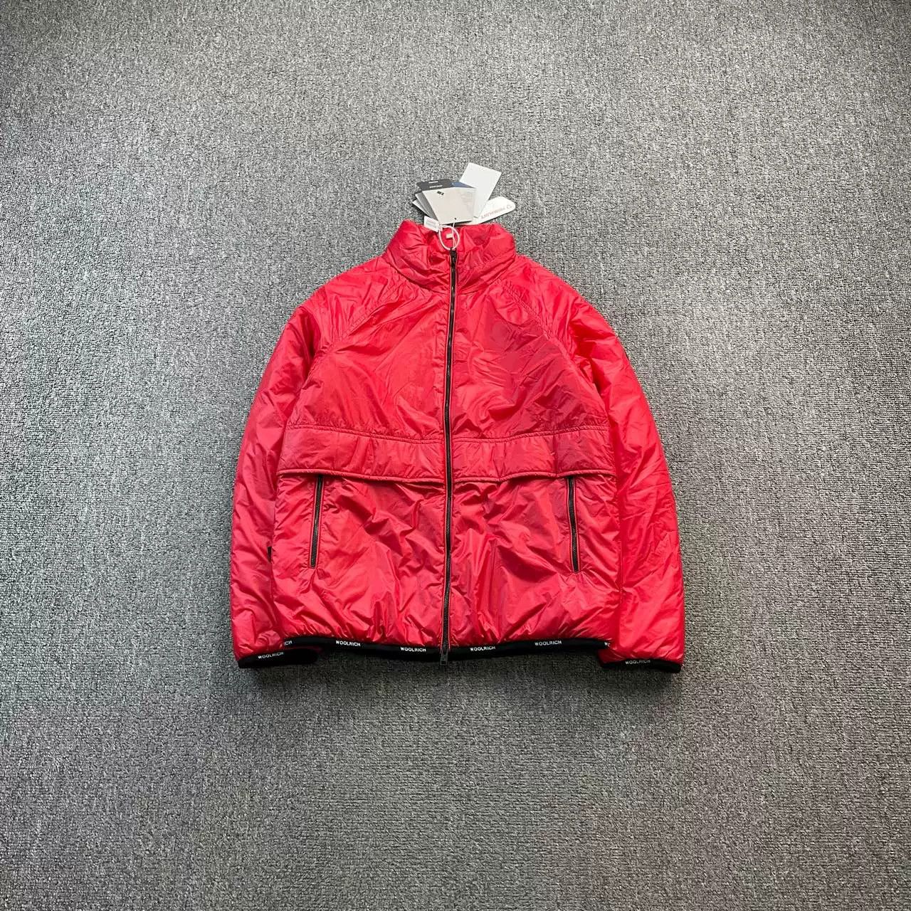 Woolrich Woolen Mills WOOLRICH Red Cotton Jacket Size US M / EU 48-50 / 2 - 1 Thumbnail