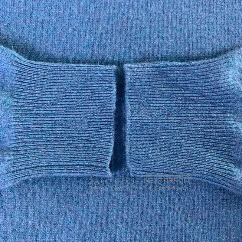 Burberry Burberry Women's Blue Long Sleeve Sweater. Size M / US 6-8 / IT 42-44 - 4 Thumbnail