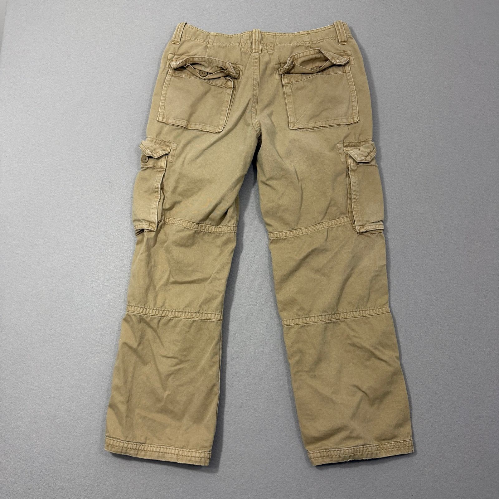 Vintage Vintage Urban Pipeline Cargo Pants Men's 34x30 Tan y2k Size US 34 / EU 50 - 6 Thumbnail