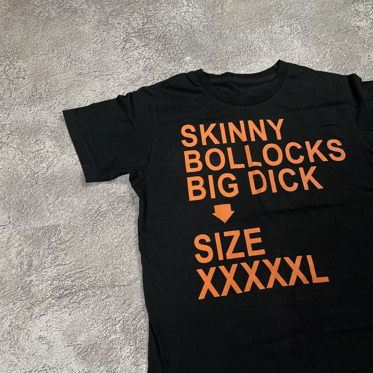 Vintage Vintage Y2K ADULT FUNNY Tee BIG DICK XXXXXXXL M Size US M / EU 48-50 / 2 - 2 Thumbnail