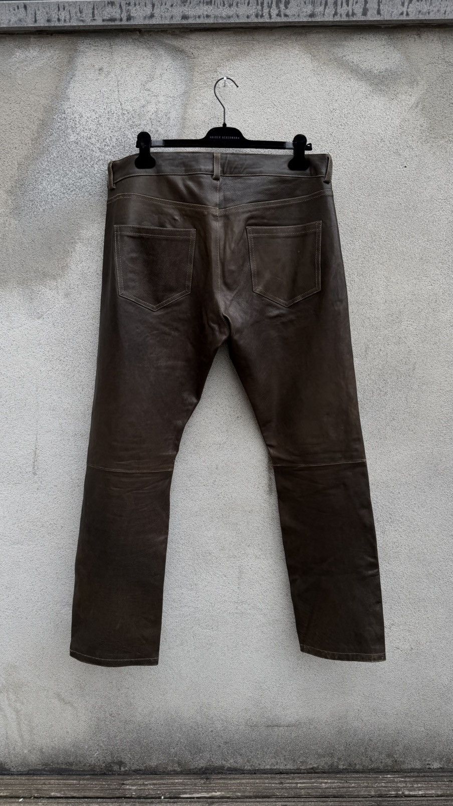 Enfants Riches Deprimes Enfants Riches Deprimes Moto fly straight leg leather jeans Size US 36 / EU 52 - 2 Thumbnail