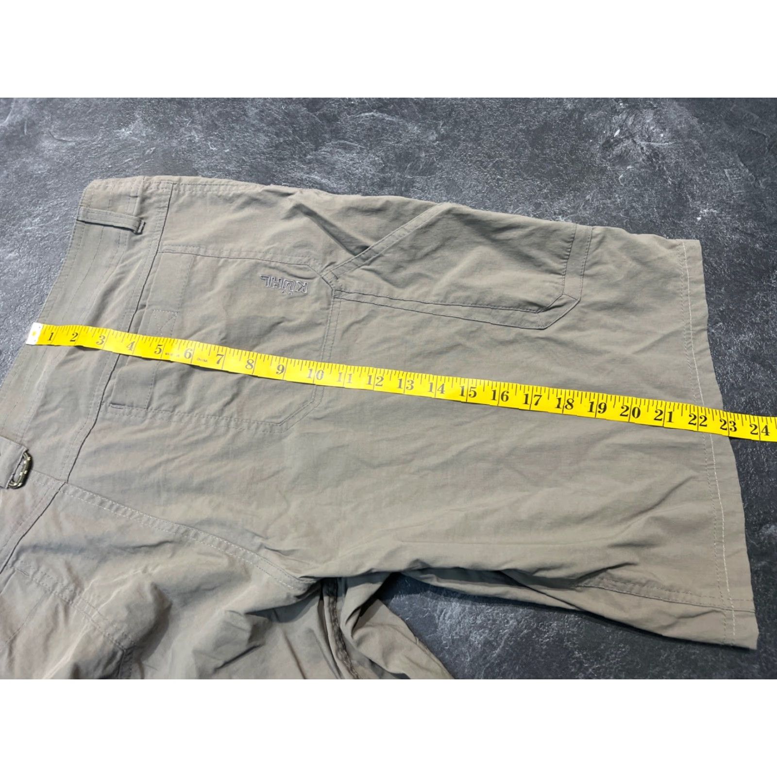 Olive Kuhl Shorts Mens 40 Olive Green Hiking Outdoor Casual Utility 11" inseam Size US 40 / EU 56 - 7 Thumbnail