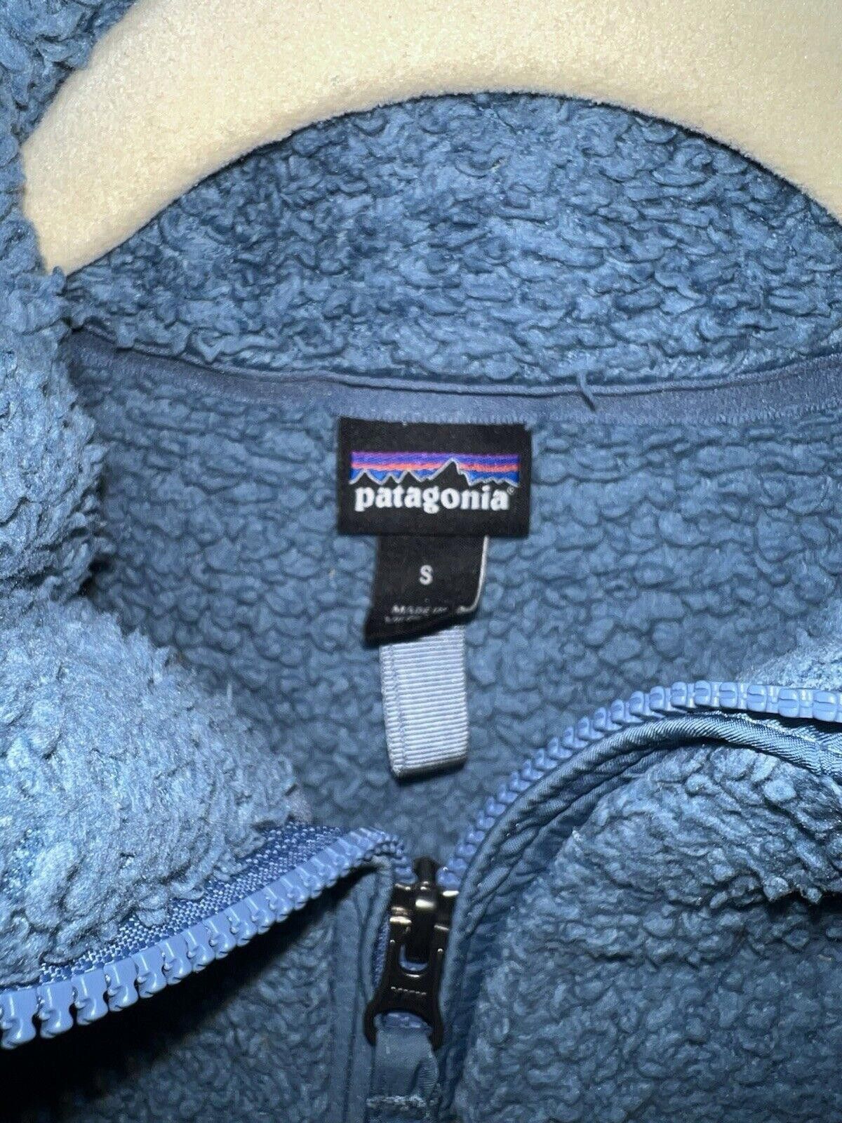Patagonia Patagonia Womens Blue Long Sleeve Pullover Fleece Size S Size S / US 4 / IT 40 - 4 Thumbnail