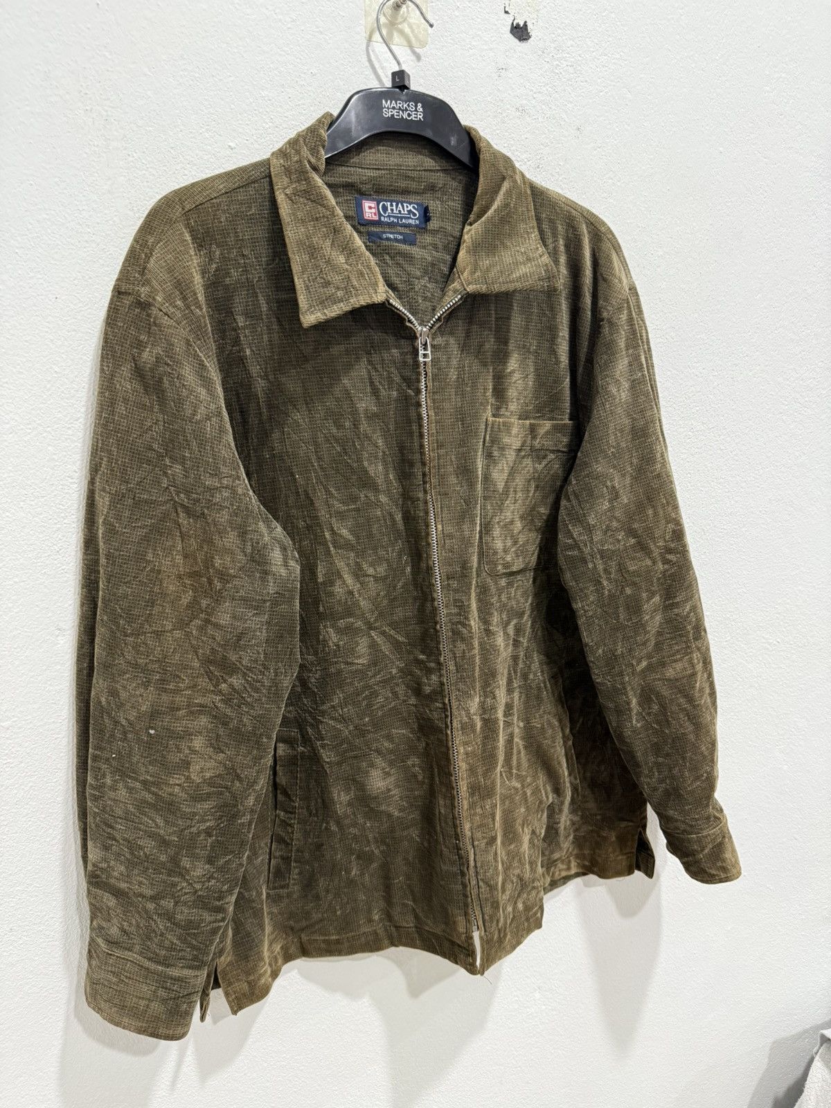 Chaps Ralph Lauren RALPH LAUREN VELVET CASUAL JACKET ZIPPER UP Size US L / EU 52-54 / 3 - 2 Thumbnail