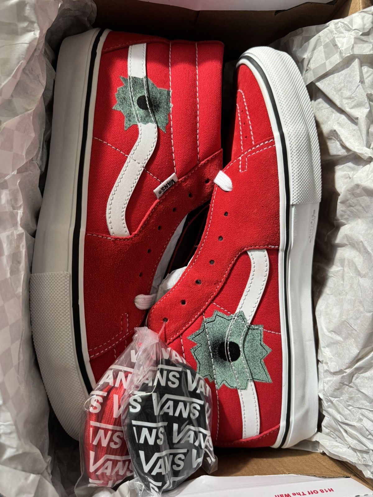Supreme Vans Nate Lowman Skate Grosso Mid (SS25)