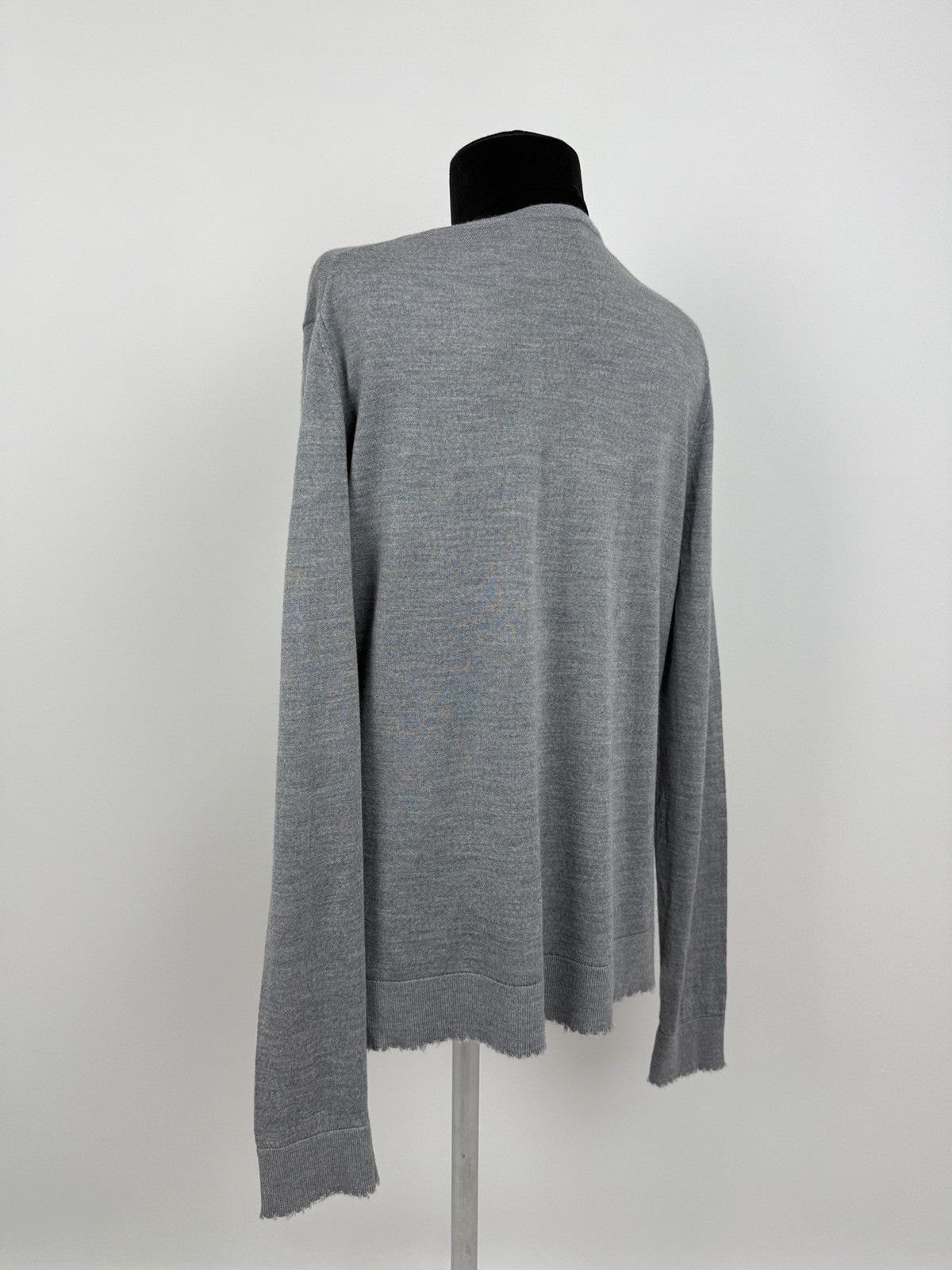 DOROTHEE SCHUMACHER Dorothee Schumacher Grey Wool Relaxed Cardigan L-XL Size XL / US 12-14 / IT 48-50 - 2 Thumbnail