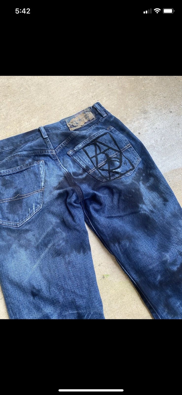 Denim & Supply Ralph Lauren Hand dyed RL Jeans Denim and Supply co 31x32 Size US 31 - 5 Thumbnail