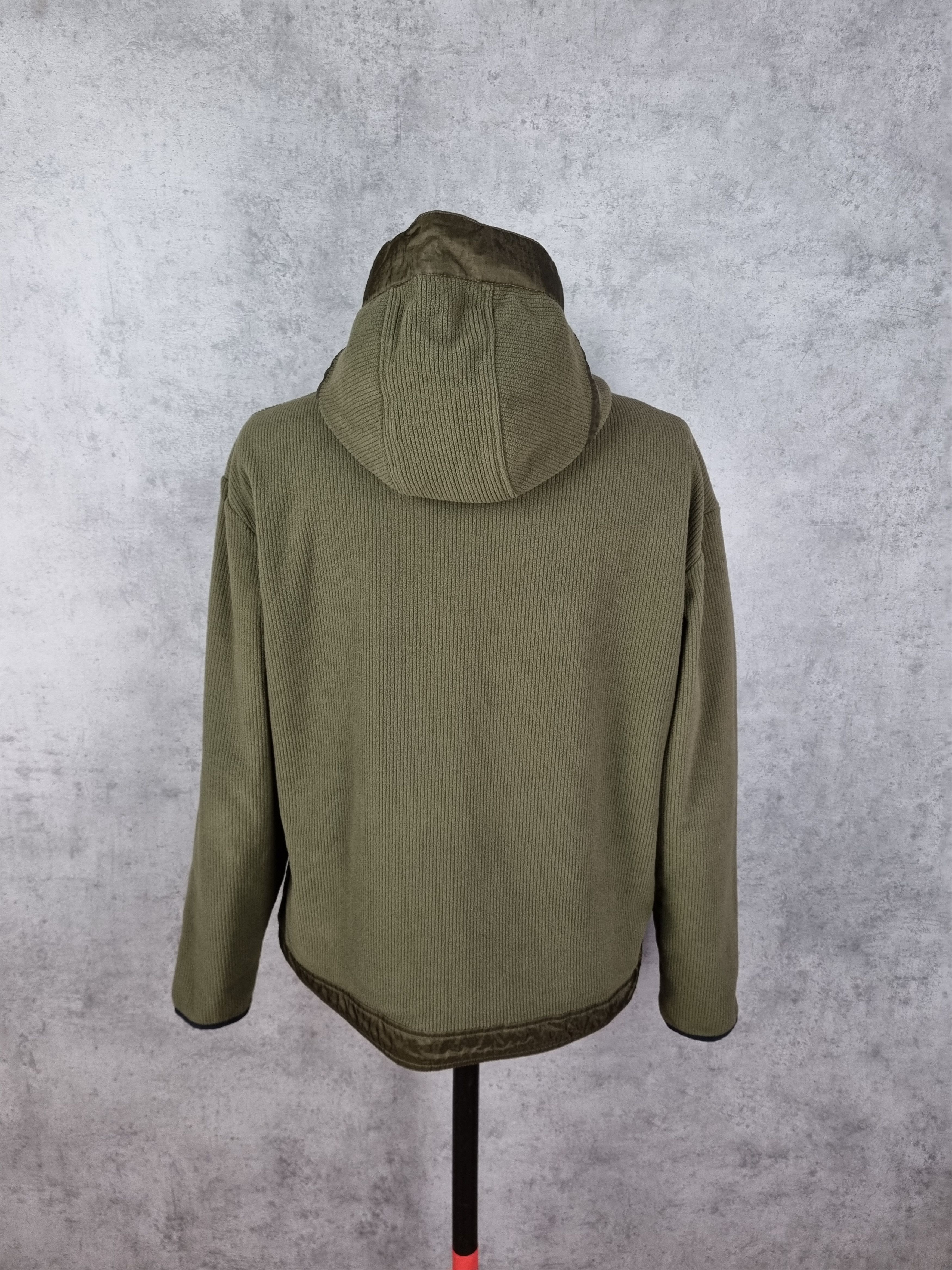 Nike × Vintage Vintage NIKE Small Swoosh Fleece Hoodie Travis Scott style Size US L / EU 52-54 / 3 - 11 Thumbnail