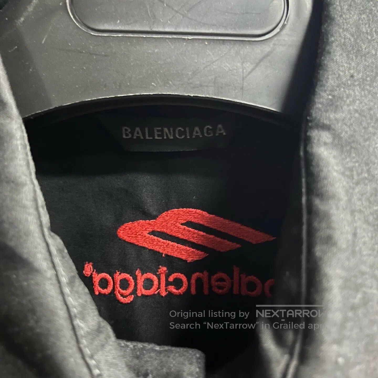 Balenciaga Balenciaga Letter print, single-button short-sleeve shirt| Size US S / EU 44-46 / 1 - 2 Thumbnail